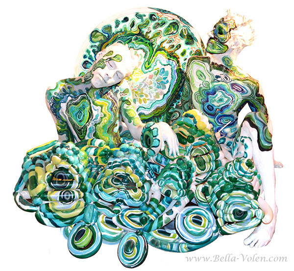 balloon art and bodypainting