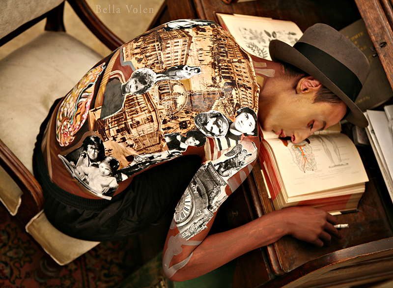 fine art bodypainting