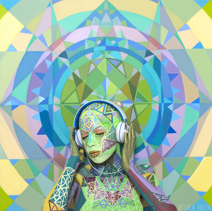 body paint meets music