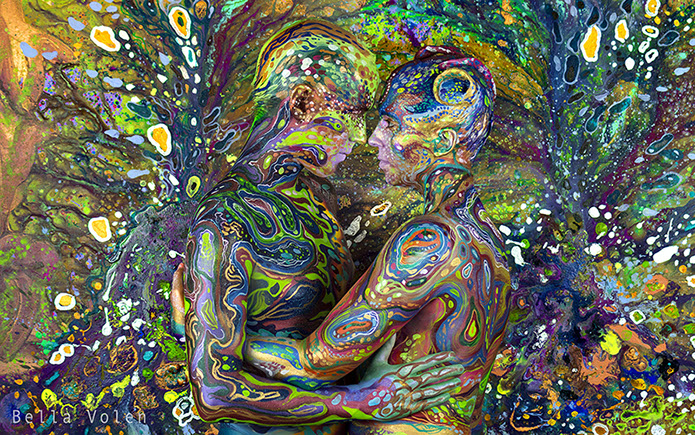 bodypainting in wien 