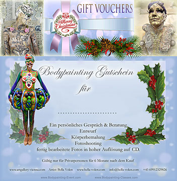 body painting gutschein in Wien