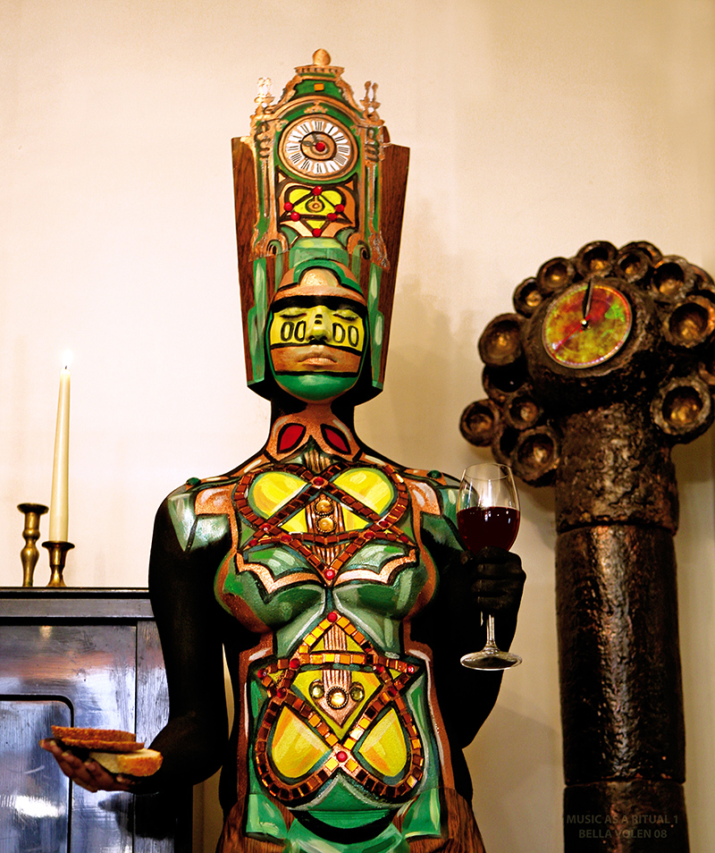 staged photography music as a ritual