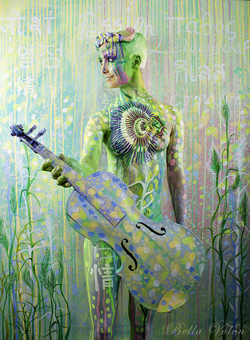 fine art body painting