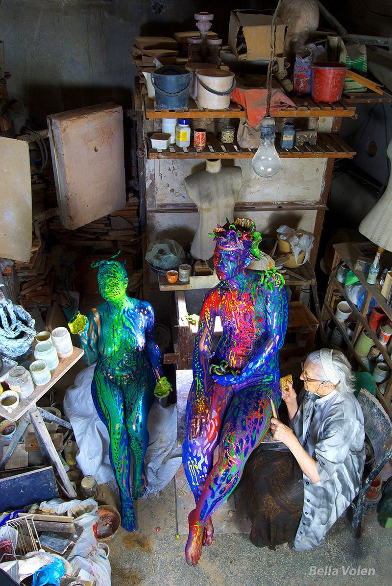 bodypainting art, fine art body painting