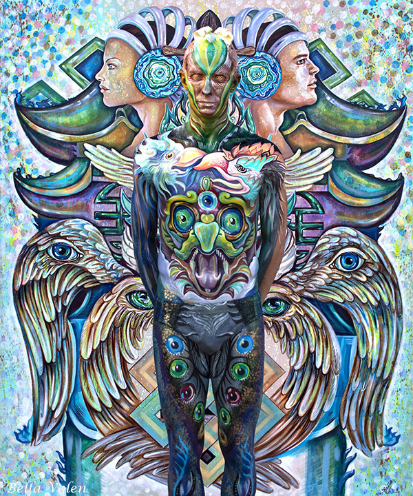  bodypainting Divinity