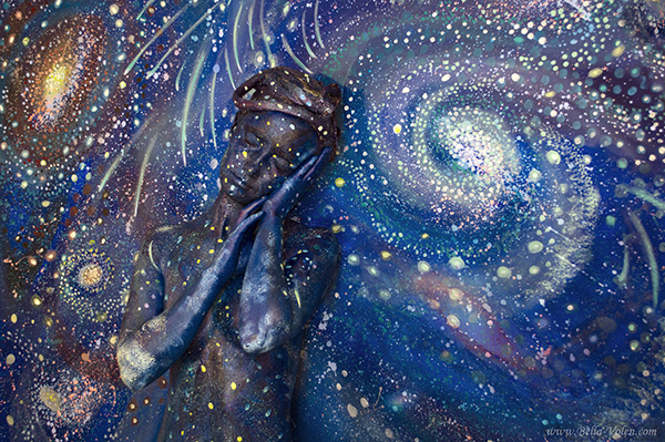 bodypainting, fine art body painting stars