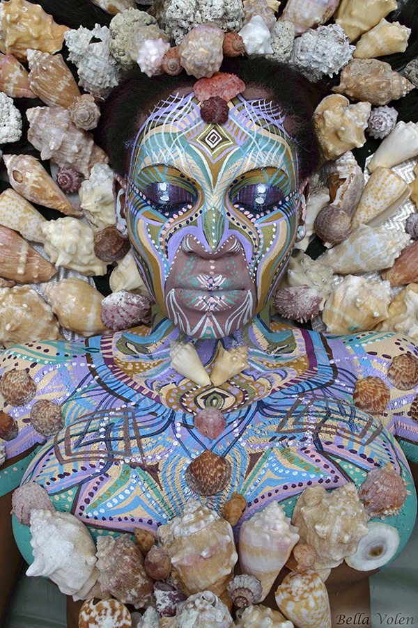 bodypainting in Africa