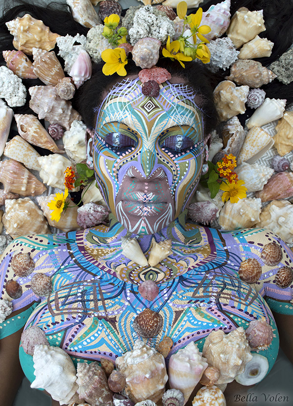 bodypainting in Africa