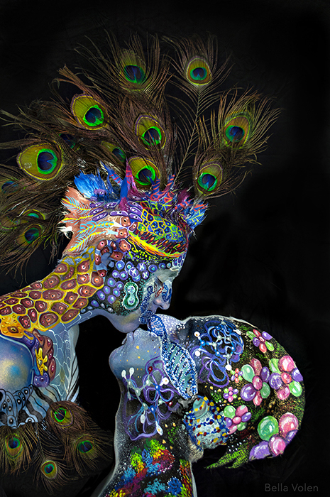 fine art body painting science and art