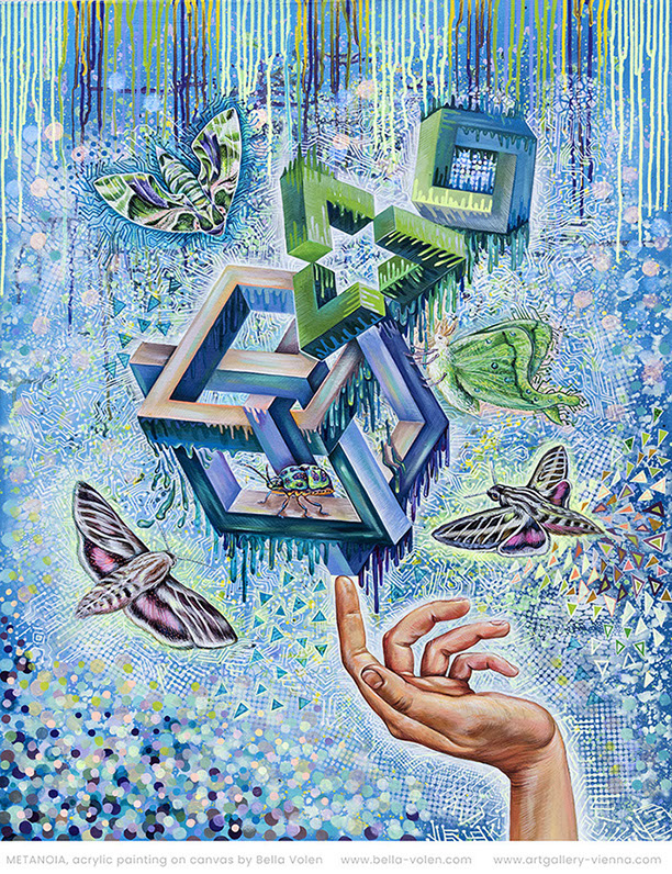 contemporary painting Power & Tenderness