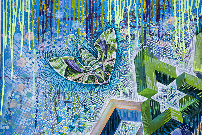 contemporary painting Power & Tenderness