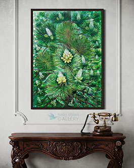 Wandmalerei in Wien mit weißer Eule