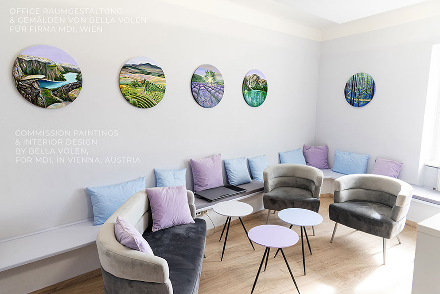 interior kunst bilder, Bulgarien, Lavendel Bild, Lavender painting