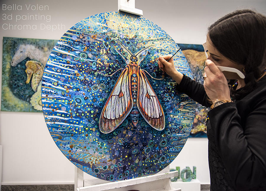 contemporary painting Power & Tenderness