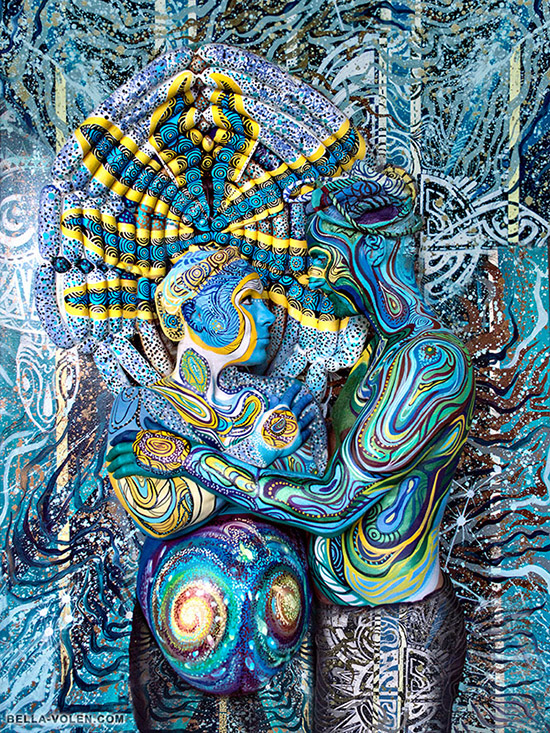 privates bodypainting wien, paar fotoshooting