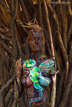 privates Bodypainting