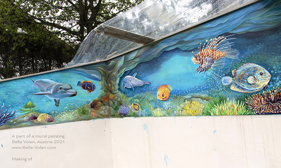 wandmalerei making of