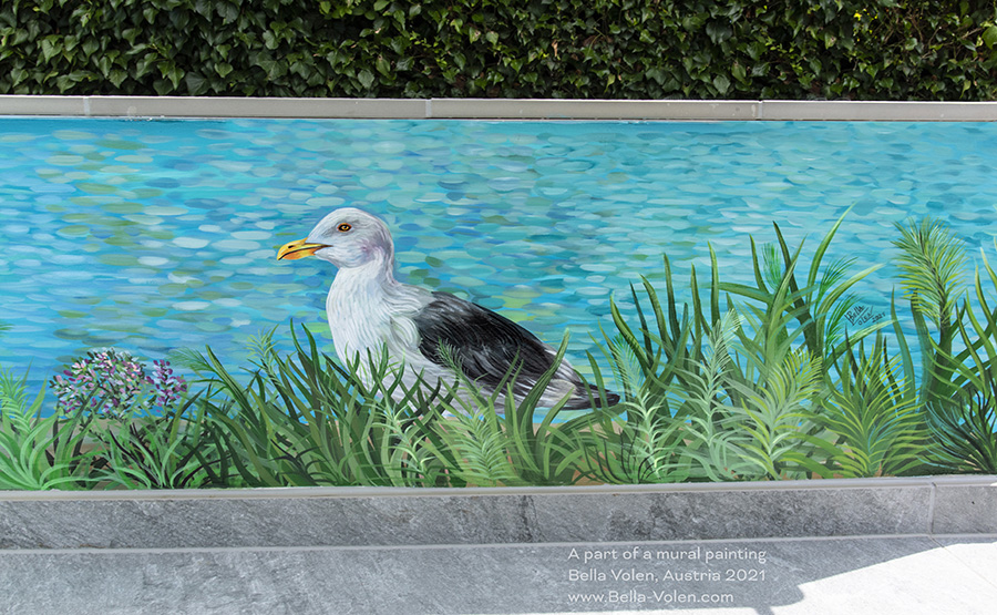 wandmalerei in oesterreich moewe wandmalerei