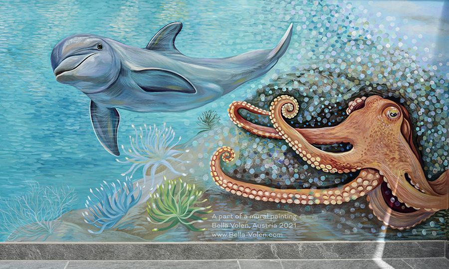 wandmalerei in oesterreich tiere wandmalerei