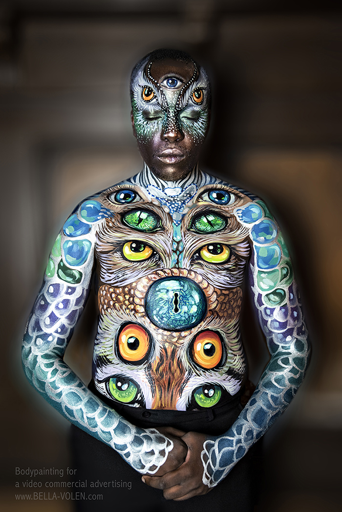 bodypainting in wien für Öbb